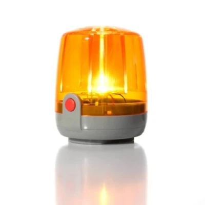 Imagen de Rolly Toys rollyFlashlight (naranja, luz intermitente con soporte de montaje, para vehículos infantiles, funciona pilas) 409556