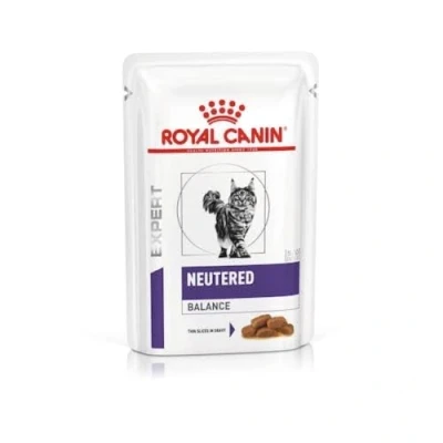 Imagen de Royal Canin Expert Neutered Balance 12 x 85 g Alimento Completo para gatos Comida húmeda Adultos esterilizados o con Tendencia a engordar