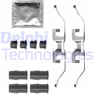 Imagen de DELPHI LX0694 Kit de accesorios, pastillas frenos FORD: FOCUS 3, FIESTA 6, KUGA 2