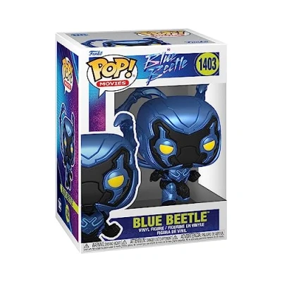 Imagen de Funko Pop! Movies: DC Blue Beetle 1/6 de Probabilidades Obtener la RARA Variante Chase Figura Vinilo Coleccionable Idea Regalo Mercancia Oficial Movies Fans