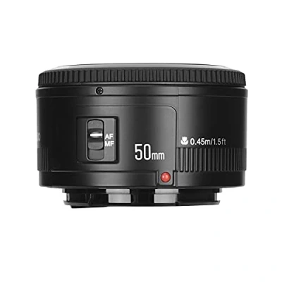 Imagen de Yongnuo YN 50mm F / 1.8 AF/MF Gran Apertura Lente de Enfoque Automático para Canon EF Monte EOS Cámara LF651