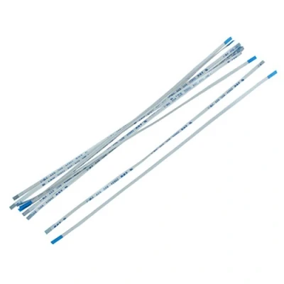 Imagen de sourcing map 10pcs 0,5 mm de Paso 4 Pines AWM 20624 80C 60V VW 1 Cable Plano Flexible FFC 200mm