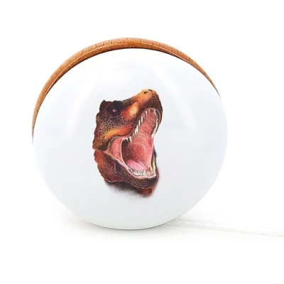 Imagen de Vilac Yoyo T Rex Museum Juguete Divertido para Les Grands o Petit Fabricado en Francia Colaboración con Paleontólogo Ronan Allain de Madera Atemporal a Partir 5 años 9631