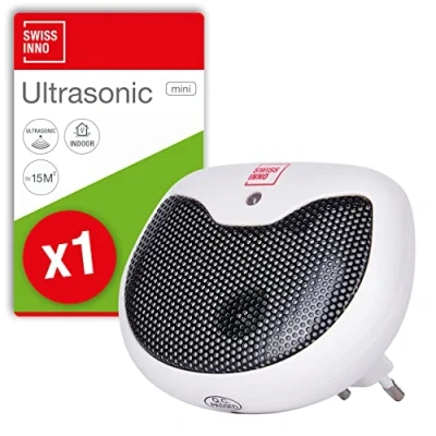 Imagen de Mini Ahuyenta roedores Ultrasónico 15 m2: repele ratones, ratas y otros con ultrasonidos, uso en interiores. 1x, m² 230 V AC