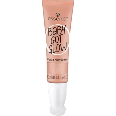 Imagen de Esence Baby Go Glow Liquid Highlighter, Nº 30, Gold, definierend, Expressergebnis, fácil de quitar, brillante, vegano, sin aceite, parabenos, micropartículas plástico, 1 unidad (10 ml)