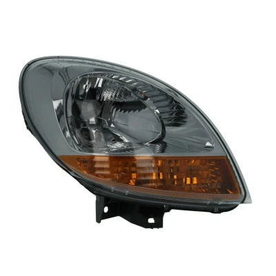 Imagen de VAN WEZEL 4311962 Faros derecha H4 transparente amarillo para circulación por la sin servomotor reg. alcance luces P43t RENAULT: Kangoo I