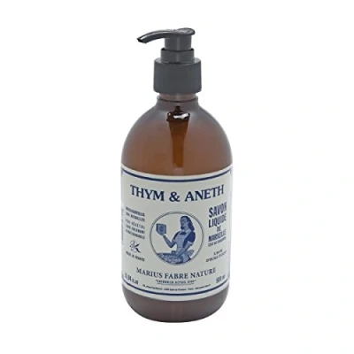 Imagen de Marius Fabre Savon de Marseille Liquid Soap 500ml Natural Thyme and Dill Fragrance