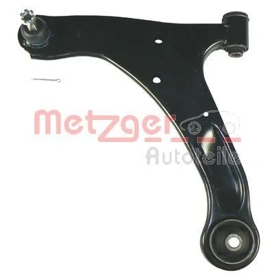 Imagen de METZGER 58071301 Barra oscilante, suspensión de ruedas con rótula suspensión/carga Eje delantero, izquierda Brazo oscilante transversal