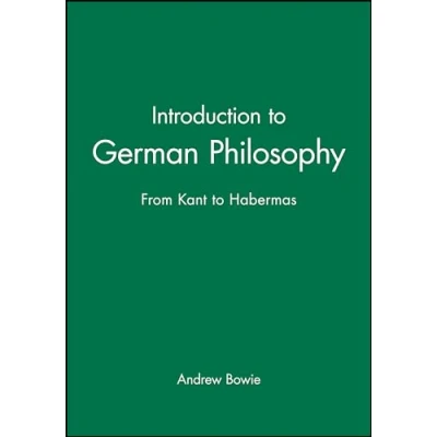 Imagen de Introduction To German Philosophy: From Kant Habermas