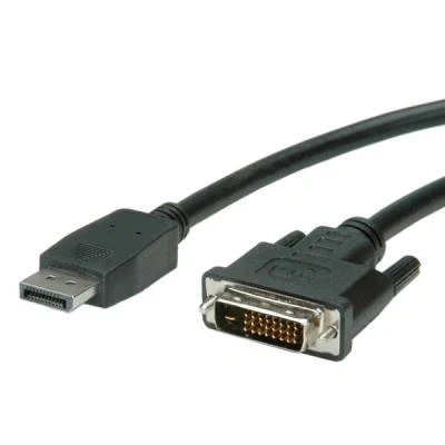 Imagen de Adaptador Value Dp Dvi (24+1) M/m 3 M 3m Displayport d Negro