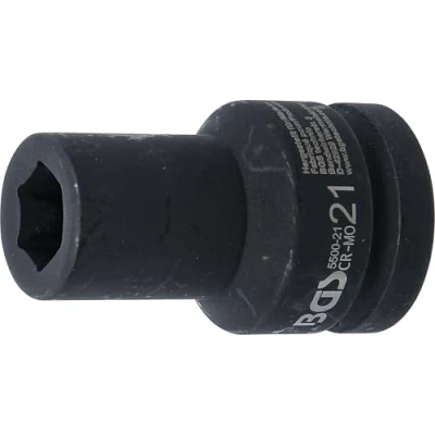 Imagen de BGS 5500 21 Llaves de vaso impacto hexagonal, largo entrada 25 mm (1&quot;)