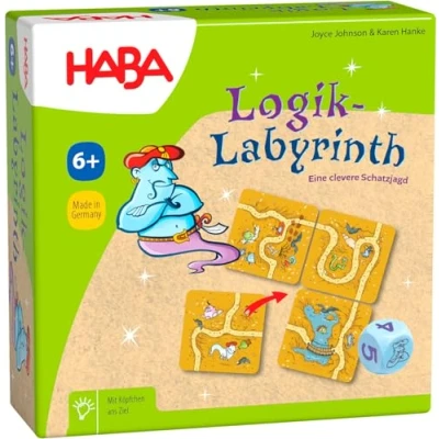 Imagen de HABA 301886 Laberinto de la Lógica, Juego Infantil Mesa lógica. Más 6 años