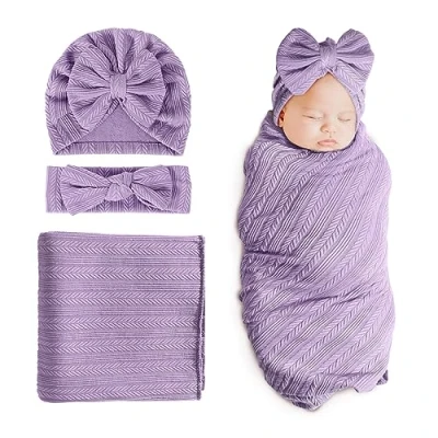 Imagen de DRESHOW Manta Bebé Recien Nacido de Arrullo Cobija Envolvente para Swaddle Bebés 0 3 Meses