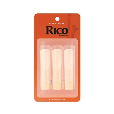 Imagen de Rico 3.0 Strength Reeds for Bass Clarinet (Pack of 3)