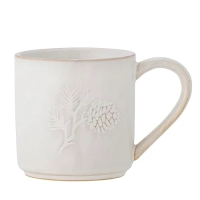 Imagen de Bloomingville Winter Taza (gres, 8,5 x cm, 300 ml), color natural