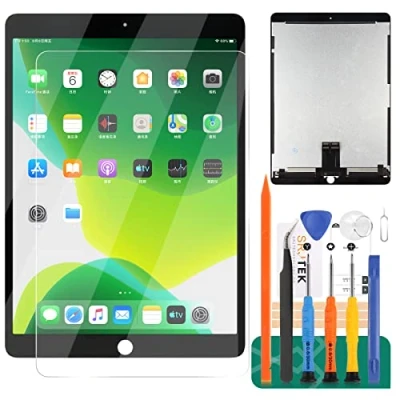 Imagen de Pantalla LCD de repuesto para iPad Air 3 2019 10.5 A2153 A2123 A2152, panel vidrio digitalizador táctil, kit piezas reparación montaje completo (negro)