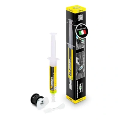 Imagen de Errecom Brilliant 7,5 ml, UV Refrigerant Leak Detector Dye for Vehicle A/C Systems, includes R134a adapter