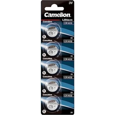Imagen de Camelion 13005632 Botón de Litio, CR1632, 5
