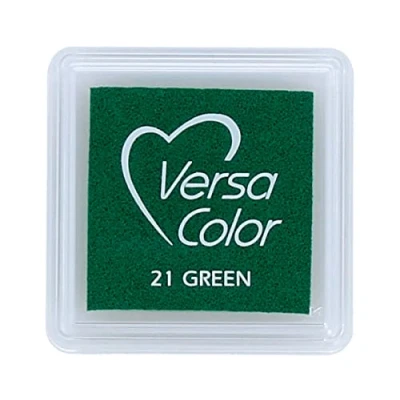 Imagen de Versasmall Tsukineko VersaColor Almohadillas pequeño cubo 25 x mm Pigment verde