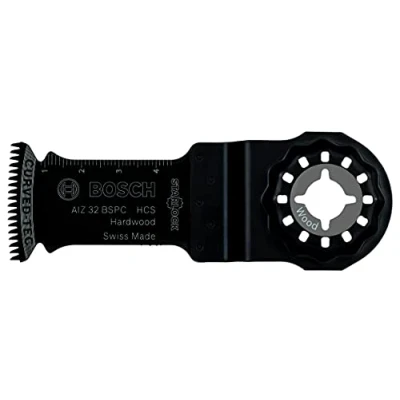 Imagen de Bosch Professional 5x Hojas de sierra inmersión HCS AIZ 32 BSPC (para madera dura, 50 x mm, accesorios Multiherramienta)
