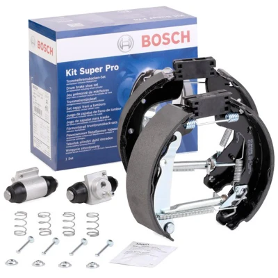 Imagen de BOSCH 0 204 114 630 Kit frenos, disco de tambor con accesorios, cilindro freno rueda OPEL: Corsa C Hatchback norauto, oscaro, mister auto