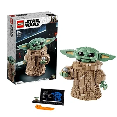 Imagen de LEGO 75318 Star Wars El Niño, Figura de Baby Yoda Coleccionable, Set Construcción para Niños y Niñas Pequeños, Decoración Infantil