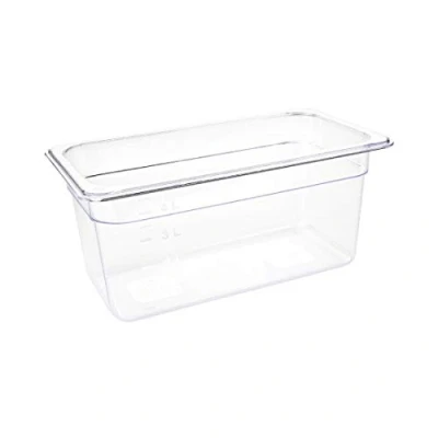 Imagen de Vogue U234 caja de almacenaje, policarbonato, GN 1/3, 150 mm, transparente