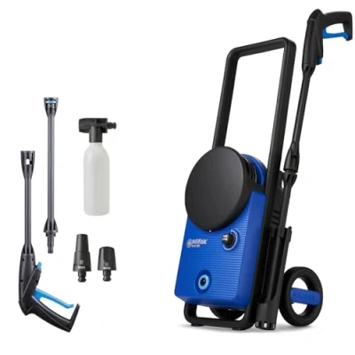 Imagen de Nilfisk Hidrolimpiadora de Alta Presión Core 130 Bares con Regulador Potencia Mini Limpiadora para Jardín, Patios y Coches (1500 W)