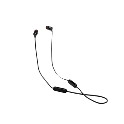 Imagen de Auriculares inalámbricos JBL Tune 125BT, De botón, Bluetooth 5.0, Pure Bass, Control volumen, Negro