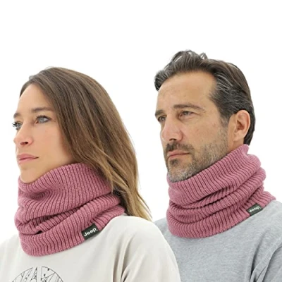 Imagen de JEEP O102601 P490 J Ribbed Tricot NECKWARMER J22W Unisexo Dusty Rose Uni