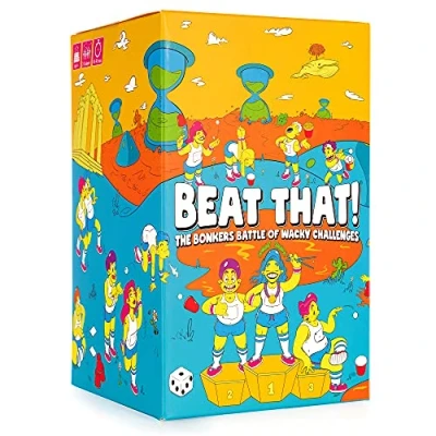 Imagen de Beat That! The Bonkers Battle of Wacky Challenges [Family Party Game for Kids &amp; Adults] by Gutter Games