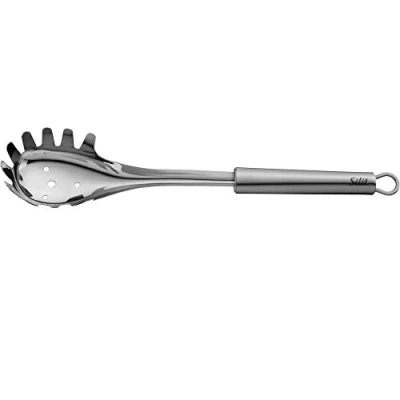 Imagen de Silit Classic Line Spaghettilöffel 32 cm Acero Inoxidable Pulido, Cuchara Pasta, Apto para lavavajillas 18/10, Plata