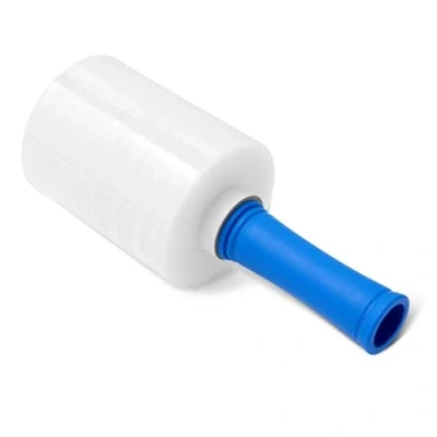 Imagen de Amazon Basics Rollo de Film Elástico, 12,7 cm x 304,8 m, 1 con Asa, Transparente