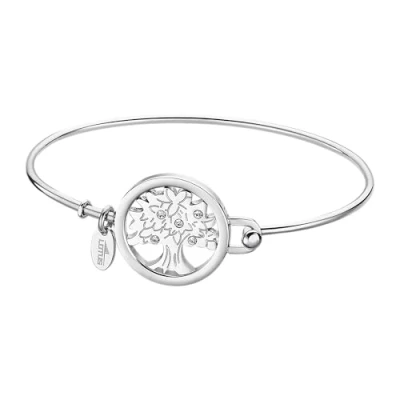 Imagen de LOTUS STYLE Pulsera LS2014 2/3 Millennial Acero inoxidable 316l Arbol vida 64.60 mm Mujer
