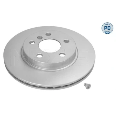 Imagen de MEYLE 383 521 0065/PD Disco de freno Eje delantero 280 20 5 112 ventilado revestido láminas zinc altamente carbonizado con tornillos BMW: