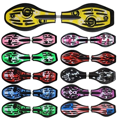 Imagen de FunTomia Mach1 Original Waveboard (rodamiento de bolas, incluye bolsa y CD en espiral)