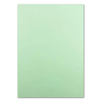 Imagen de FarbenFroh Arco para Tarjetas DIN A4 (240 g/m²), Color 55 Verde Menta 25 Bogen