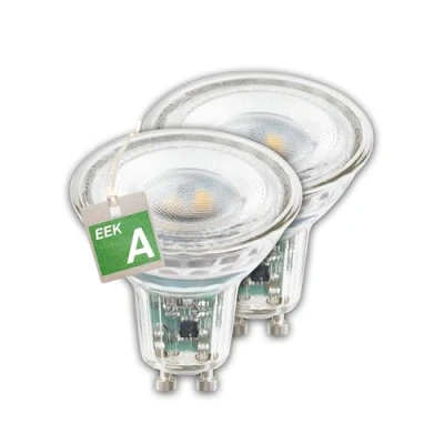 Imagen de Briloner Bombilla reflectora LED GU10 2.5W claro 3000K EEC A 2er