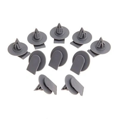 Imagen de bowarepro 20 clips de repuesto para arco rueda Mini One S Cooper R50 R52 R53 R55 R56 exterior plástico gris