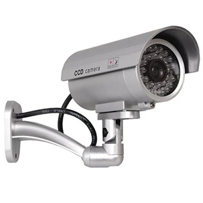 Imagen de Maclean Ir9000 cámara de vigilancia simulada con led Intermitente