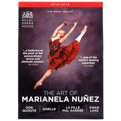 Imagen de Art of Marianela Nuñez (THE) Don Quixote / Giselle La fille mal gardée Swan Lake [Ballets] (Royal Ballet, 2005 2016) (4 DVD Box Set) (NTSC)