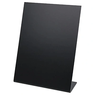 Imagen de HMF 46432 Pizarra de mesa, soporte en L, DIN A5, color negro