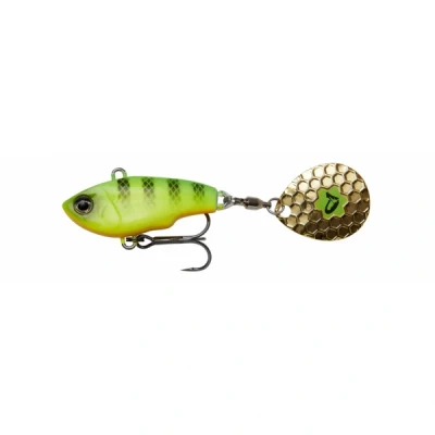 Imagen de Savage Gear Fat Tail Spin 8cm 24gr Sinking Firetiger Cucharilla de pesca