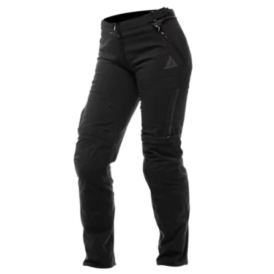 Imagen de Dainese Drake 2 Air Tex Pants Wmn, Pantalones de Moto Tejido, Stretch, con Protecciones, Mujer, Negro/Negro, 48