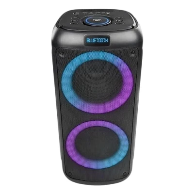 Imagen de Altavoz de gran potencia Vieta Pro Party 2, 100W, Hasta 9hs, Efecto luces, FM, Karoake, Negro