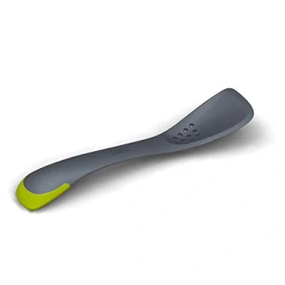 Imagen de Joseph Uni tool Utensilio de Cocina 5 en 1 Silicona, Cuchara Ranurada, Espátula, Cuchillo, Sólida y Gris