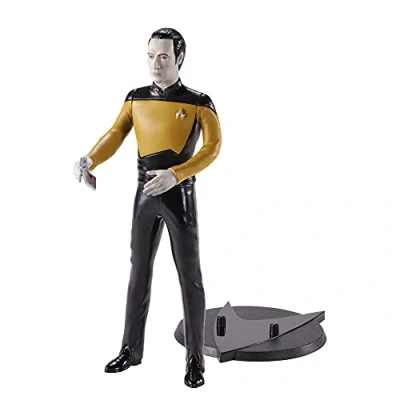 Imagen de Figura the noble collection bendyfigs star trek data