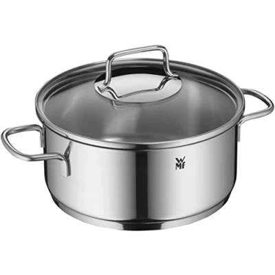 Imagen de WMF Astoria Cacerola, 18/10, Vidrio, Acero Inoxidable Pulido, 20 cm