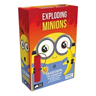 Imagen de Asmodee Exploding Minions Juego de Fiesta Cartas 2 5 Jugadores A Partir 7 años 15 Minutos Aleman
