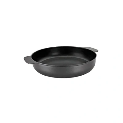 Imagen de IBILI Plato para raciones indubasic, 24 cms, Aluminio, Antiadherente, Apto induccion